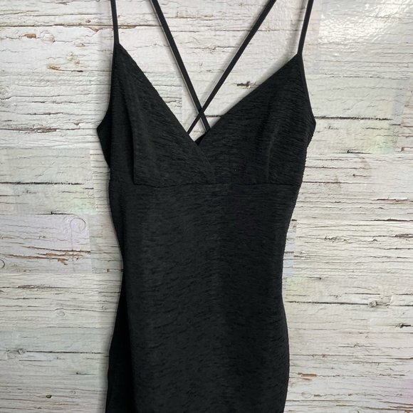 Topshop black mini dress size 8 - Picture 3 of 11